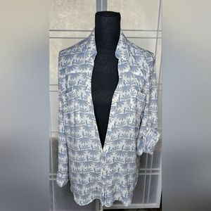 Express Portofino Blouse - Peacock Design